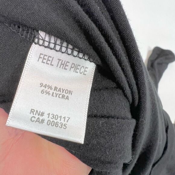 Black Feel The Piece by Terre Jacobs Romper Womens M/L  Sleeveless Jumpsuit - Picture 7 of 10